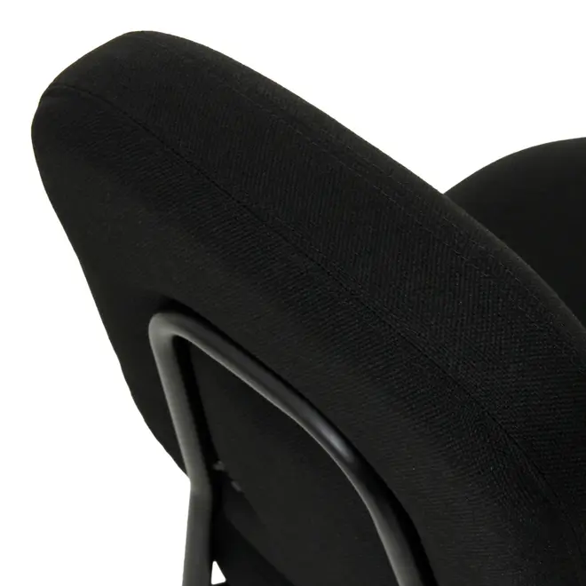 CADEIRA DE JANTAR SNAKY - PRETO/PRETO - Foto 7