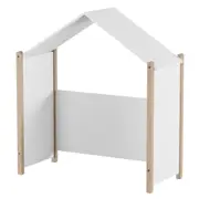 COMPLEMENTO CAMA ESCRIVANINHA PIN PLAY - NATURAL WASHED/BRANCO - Foto 2