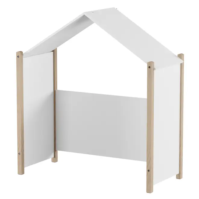 COMPLEMENTO CAMA ESCRIVANINHA PIN PLAY - NATURAL WASHED/BRANCO - Foto 2