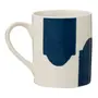 CANECA 330 ML BLOBING VIEW - BRANCO/AZUL HISTÓRICO - Foto 4