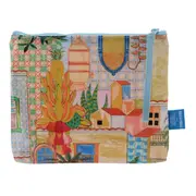 NECESSAIRE CONJUNTO COM 2 PEÇAS SAUDADE TROPICAL - AZUL/MULTICOR - Foto 2