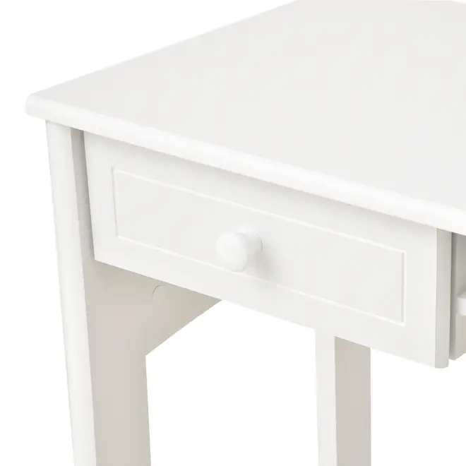 ESCRIVANINHA 1 GAVETA 1,08 M X 50 CM MON DIEU - BRANCO - Foto 8