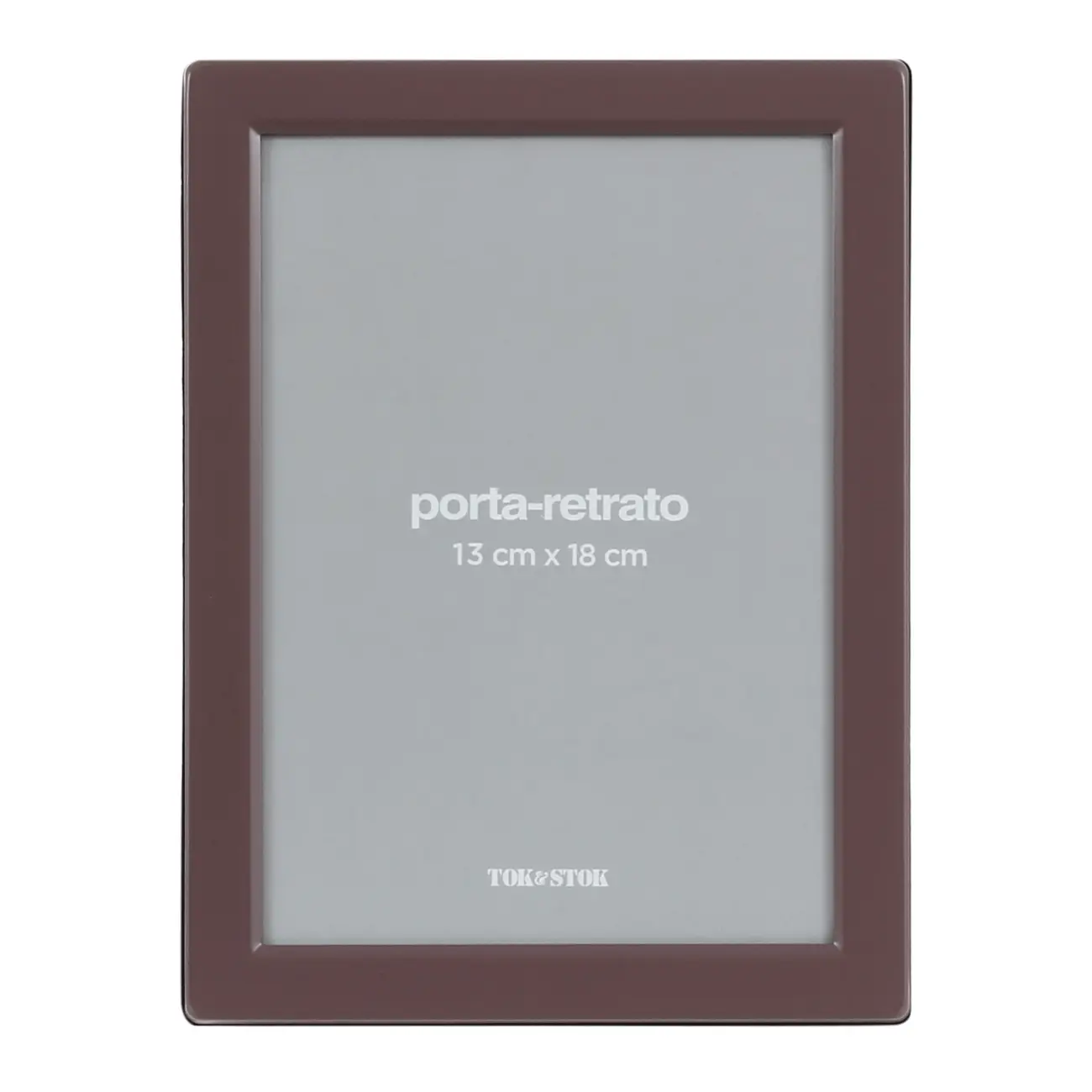 SLENDER PORTA-RETRATO 13 CM X 18 CM - RUBY MOCHA - Foto 1
