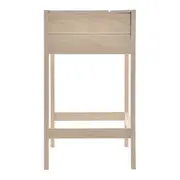 ESCRIVANINHA 90 CM X 45 CM WOOD FENCE - BRANCO LAVADO - Foto 4