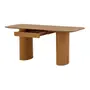 MESA DE ESCRITÓRIO 1 GAVETA 1,70 M X 72 CM ALLURE - FREIJÓ/FREIJÓ - Foto 3