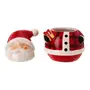 POTE DECORATIVO NOEL BORDAR, AMAR E CELEBRAR - VERMELHO/BRANCO - Foto 4