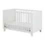 BERÇO 70 CM 2 EM 1 - BERÇO/MINICAMA MON DIEU - BRANCO - Foto 4