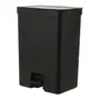 LIXEIRA DUPLA COM PEDAL 30 L TRIUM - PRETO/CINZA - Foto 2