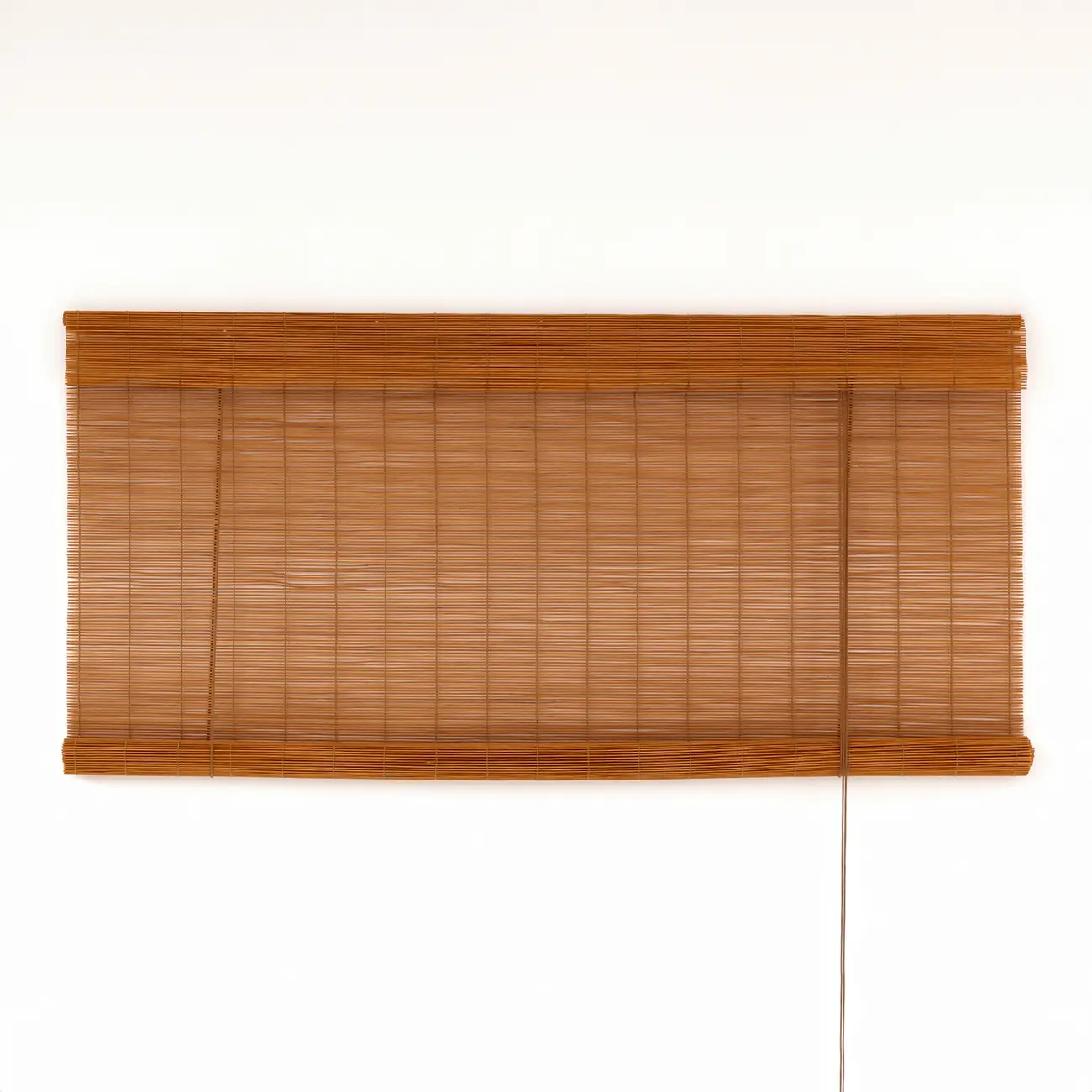 PERSIANA ROLL COM BANDÔ 1,40 M X 1,60 M BAMBU BAMBA - NOZES/BEGE - Foto 3
