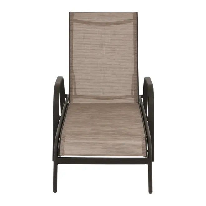 CHAISE LONGUE SUN - CAFÉ/CAMELO - Foto 6
