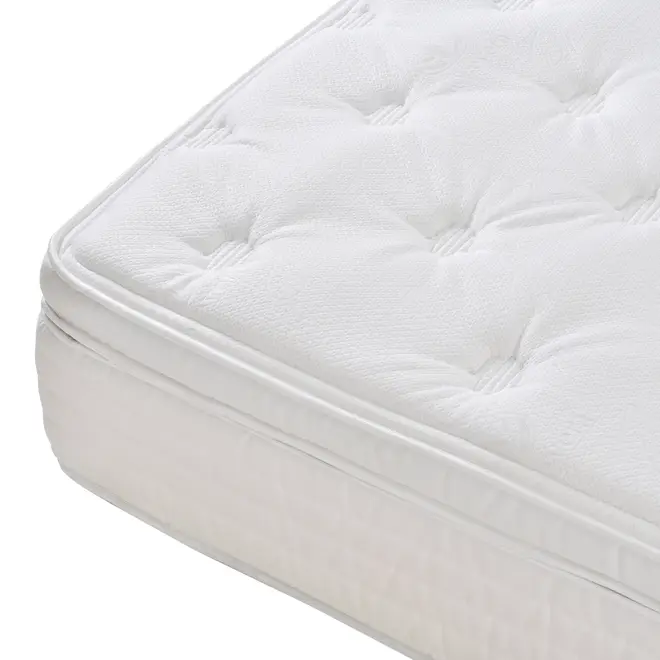 COLCHÃO QUEEN COM MOLAS ENSACADAS 1,58 M X 1,98 M X 32 CM PREMIUM - BRANCO - Foto 5