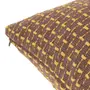 ALMOFADA 50 CM X 50 CM MONTANA - MARROM DE LEI/AMARELO HANBAR - Foto 3