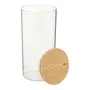 POTE HERMÉTICO REDONDO 1,5 L BAMBUCCI - INCOLOR/BAMBU - Foto 3
