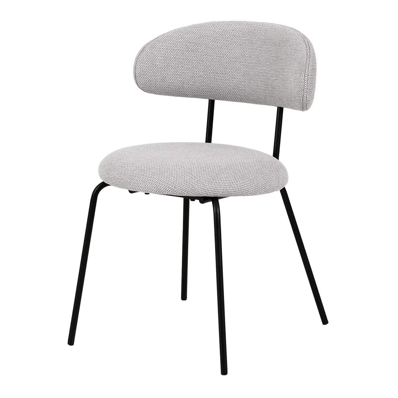 CADEIRA DISCUS - PRETO/CINZA - Foto 1