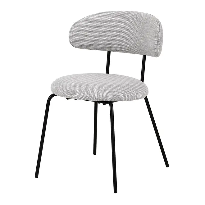 CADEIRA DISCUS - PRETO/CINZA - Foto 1