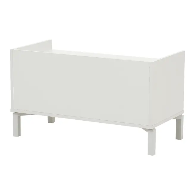 ARMÁRIO DE BANHEIRO 1 GAVETA 80 CM X 40 CM SLEEK - BRANCO/GRANILITE - Foto 5