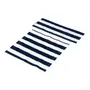 ASSENTO/ENCOSTO BLUESTRIPE PARA ESTRUTURA DE CADEIRA LEME - AZUL ESCURO/BRANCO - Foto 3