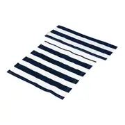 ASSENTO/ENCOSTO BLUESTRIPE PARA ESTRUTURA DE CADEIRA LEME - AZUL ESCURO/BRANCO - Foto 3