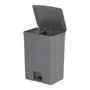 LIXEIRA COM PEDAL 46 L E CESTO INTERNO 4 L TRIUM - KONKRET - Foto 4