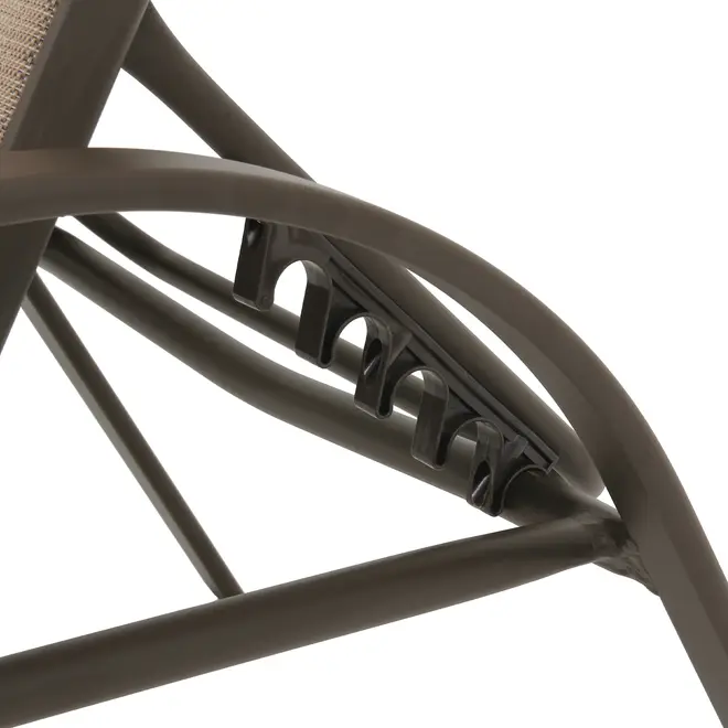 CHAISE LONGUE SUN - CAFÉ/CAMELO - Foto 9