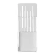 ORGANIZADOR DE FACAS PRACTICAL - INCOLOR/BRANCO - Foto 5