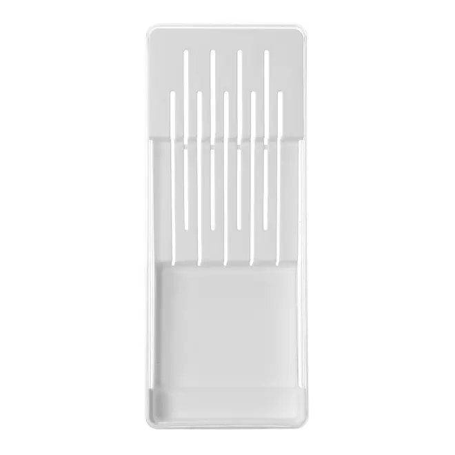 ORGANIZADOR DE FACAS PRACTICAL - INCOLOR/BRANCO - Foto 5