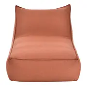 CHAISE LONGUE FLUFE - TERRACOTA - Foto 1