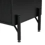CRISTALEIRA 4 PORTAS 90X139 RIBS - PRETO/INCOLOR - Foto 14