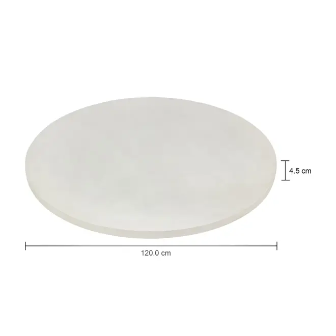 TAMPO DE MESA REDONDO 1,20 M ARAMIS BETON - KONKRET - Foto 2