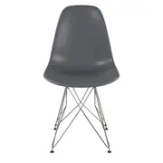 CADEIRA DE JANTAR EASY TOWER - CROMADO/KONKRET - Foto 10