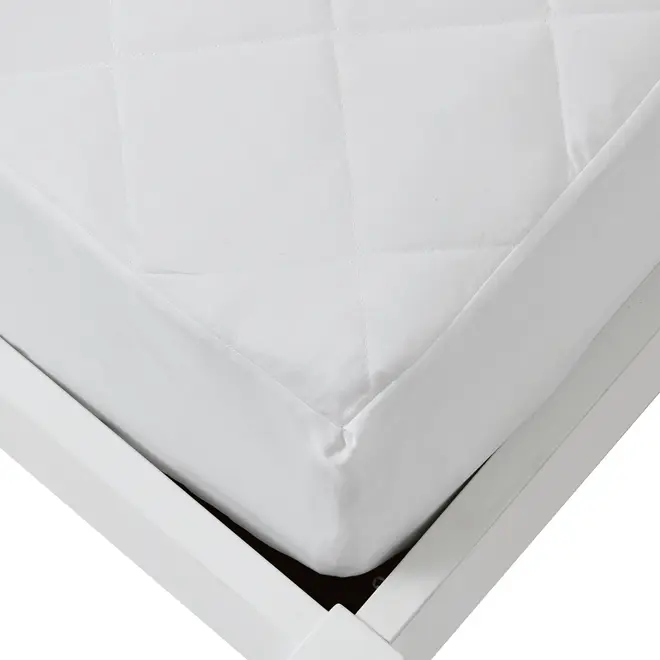 PROTETOR PARA COLCHÃO QUEEN 1,58 M X 1,98 M X 40 CM CARE'N PROTECT - BRANCO - Foto 5