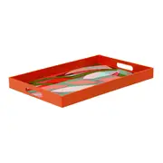 BANDEJA 40 CM X 26 CM VIBRA VERÃO - LARANJA/AÇAY - Foto 3