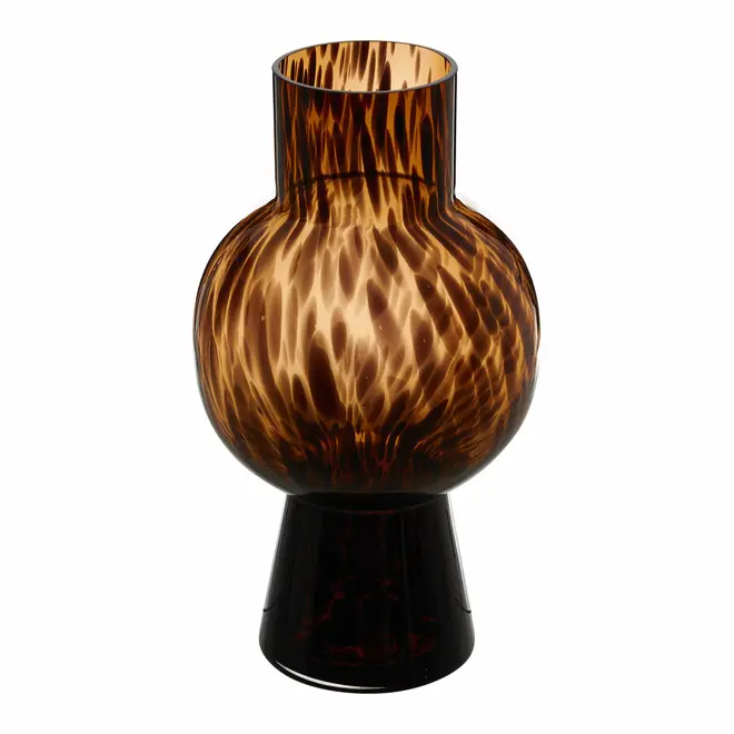 VASO 31 CM TORTOISE - AMARELO HANBAR/MARROM DE LEI - Foto 1