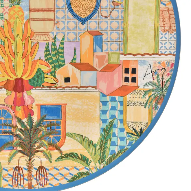 SOUSPLAT SAUDADE TROPICAL - AZUL HISTÓRICO/MULTICOR - Foto 3