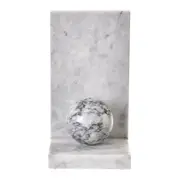 APARADOR DE LIVROS CONJUNTO COM 2 PEÇAS DUAL SPHERE - CINZA - Foto 5