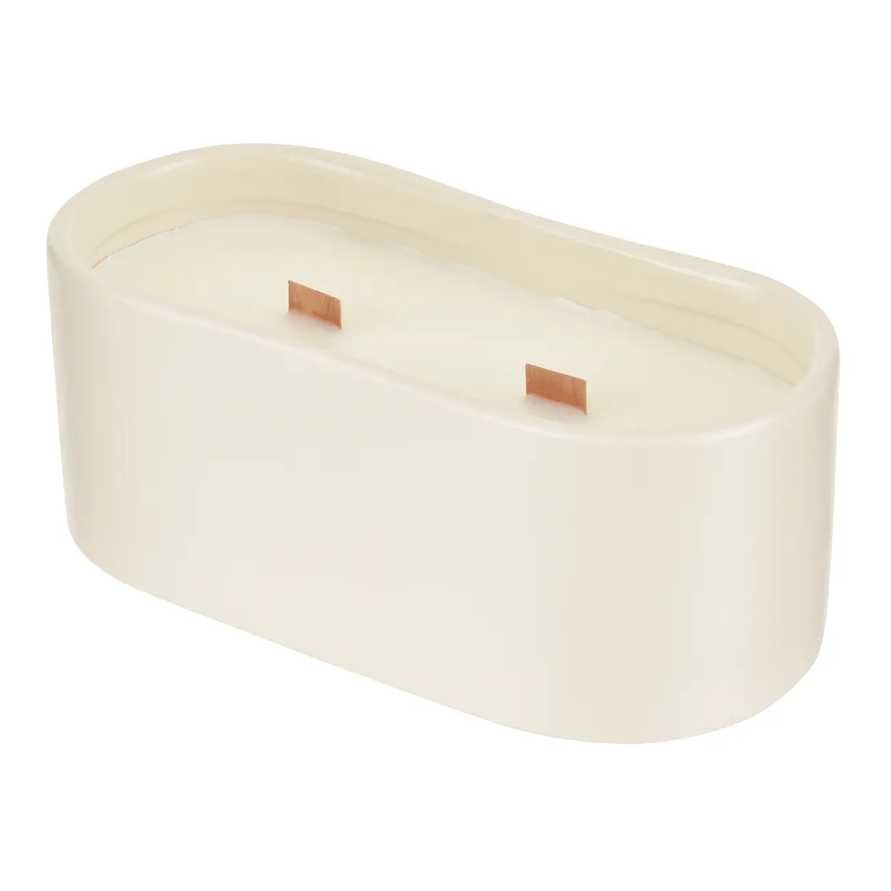 VELA POTE ILUMINAR 7 CM - AREIA/AREIA - Foto 4