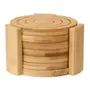 PORTA-COPOS CONJUNTO COM 6 PEÇAS BAMBOO - BAMBU - Foto 1