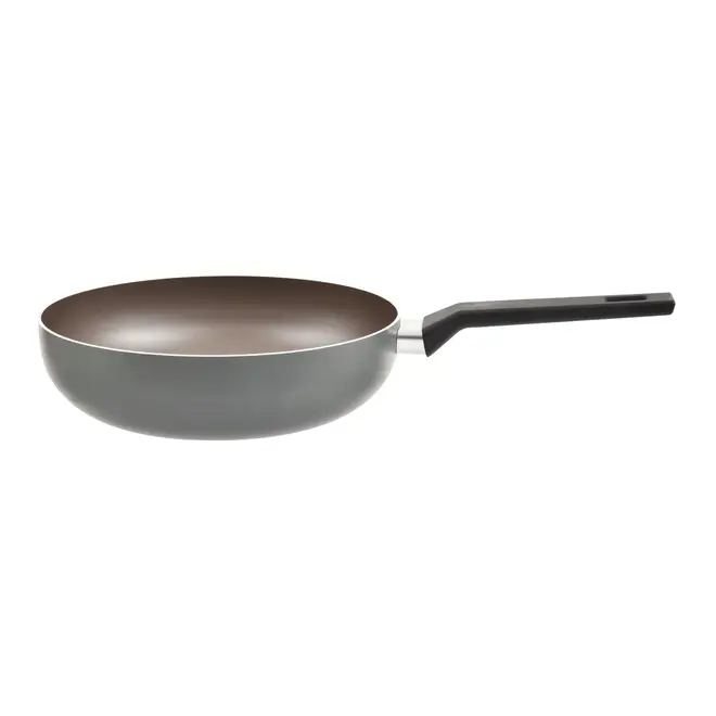PANELA WOK 28 CM CERAMIC LIFE PRESERVE - GRAFITE/PRETO - Foto 3