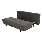 SOFÁ-CAMA 3 LUGARES CLAP - CINZA/PRETO - Foto 7