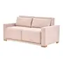 SOFÁ-CAMA 2 LUGARES ORIGAMI - QUARTZO ROSA/TAUARI - Foto 3