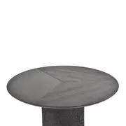 MESA REDONDA 1,50 M AKHA - EBANIZADO - Foto 3