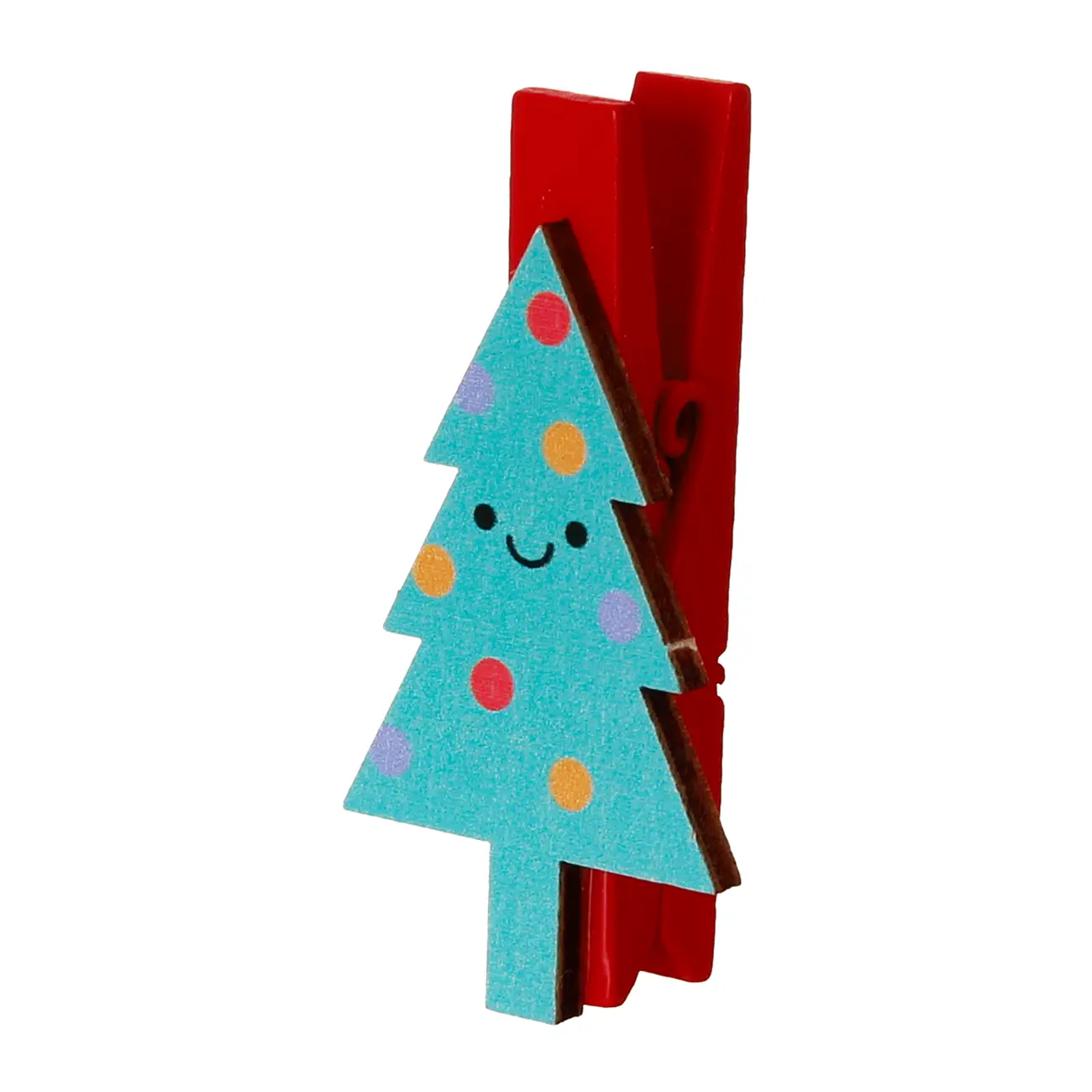 KIT COM 6 PRENDEDORES MIX COLORFUN XMAS - CORES CALEIDOCOLOR - Foto 3