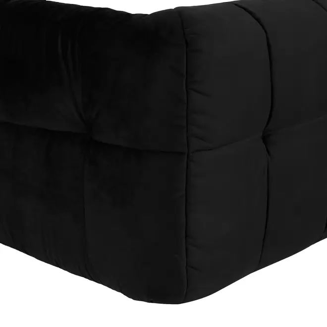 SOFÁ 2 LUGARES TUFTY - PRETO - Foto 7