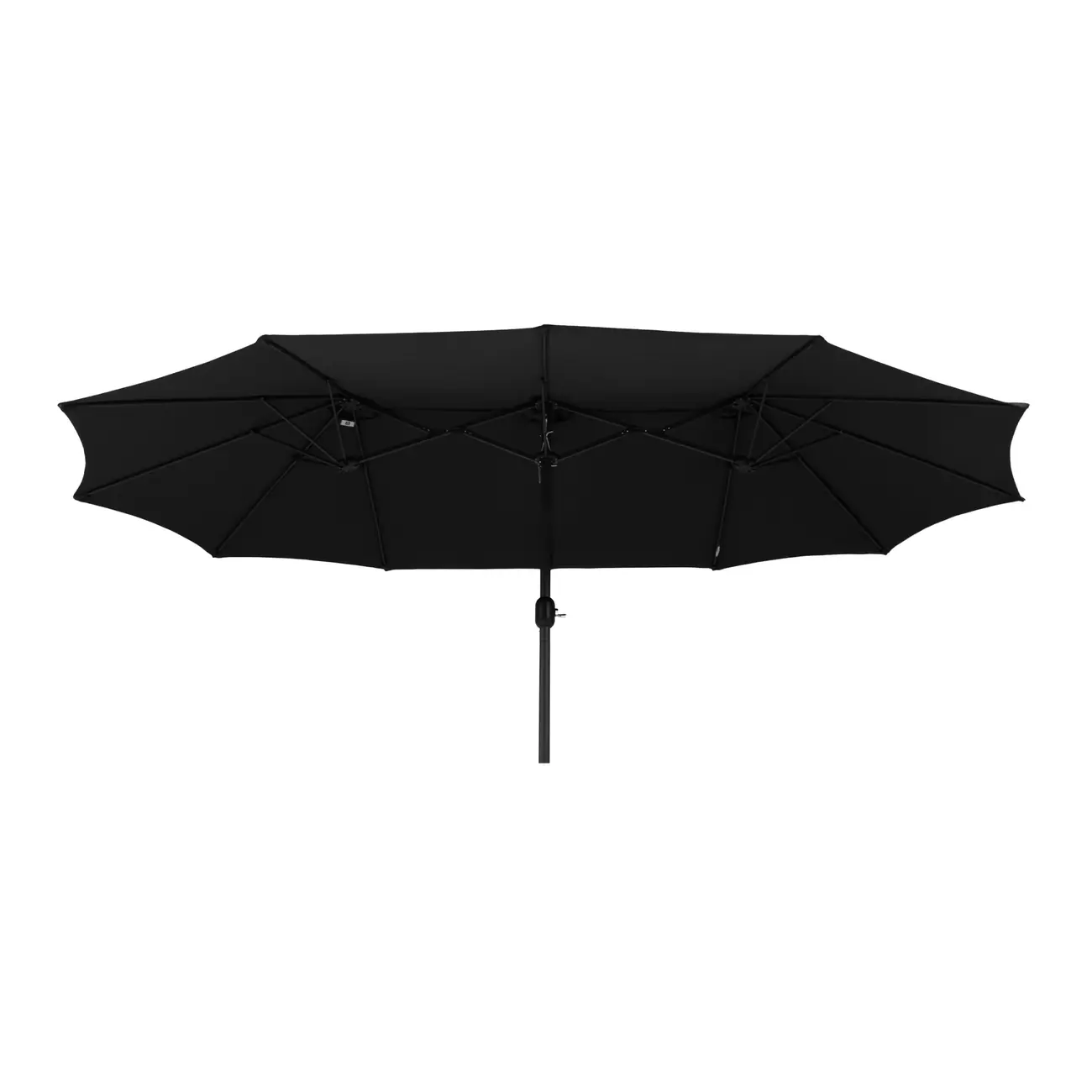 OMBRELONE RETANGULAR 4,60 M X 2,70 M TRI SHADOW - PRETO/PRETO - Foto 2