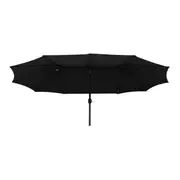 OMBRELONE RETANGULAR 4,60 M X 2,70 M TRI SHADOW - PRETO/PRETO - Foto 2