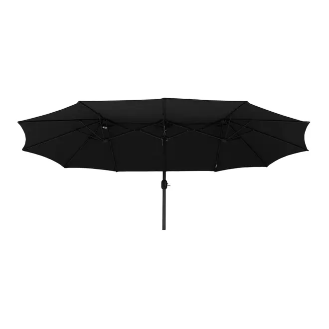 OMBRELONE RETANGULAR 4,60 M X 2,70 M TRI SHADOW - PRETO/PRETO - Foto 2