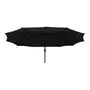 OMBRELONE RETANGULAR 4,60 M X 2,70 M TRI SHADOW - PRETO/PRETO - Foto 2