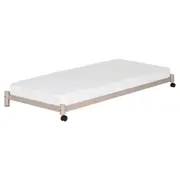 CAMA DE SOLTEIRO INFERIOR 78 CM FLAT - CAMELO - Foto 5
