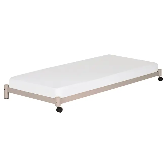 CAMA DE SOLTEIRO INFERIOR 78 CM FLAT - CAMELO - Foto 5
