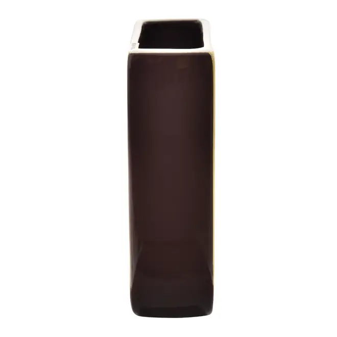 VASO DE PAREDE 16 CM BLOOMBELOT FOLHAS - AMARELO HANBAR/MARROM DE LEI - Foto 4